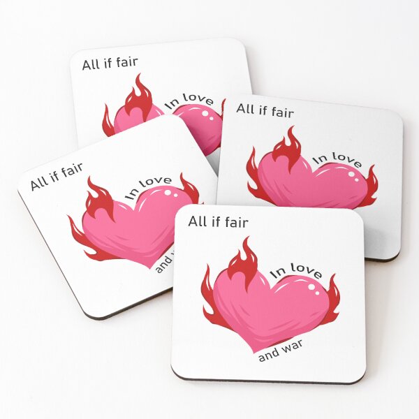 Item preview, All is fair designed and sold by Tendência Ninja.