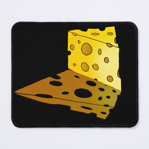 Item preview, Holy Cheese Yellow Swiss Cheese Block by Zeesdesign on Redbubble designed and sold by ZEESDESIGN.