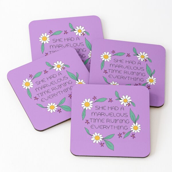 Item preview, She had a marvelous time ruining everything… designed and sold by Emily Levenson.