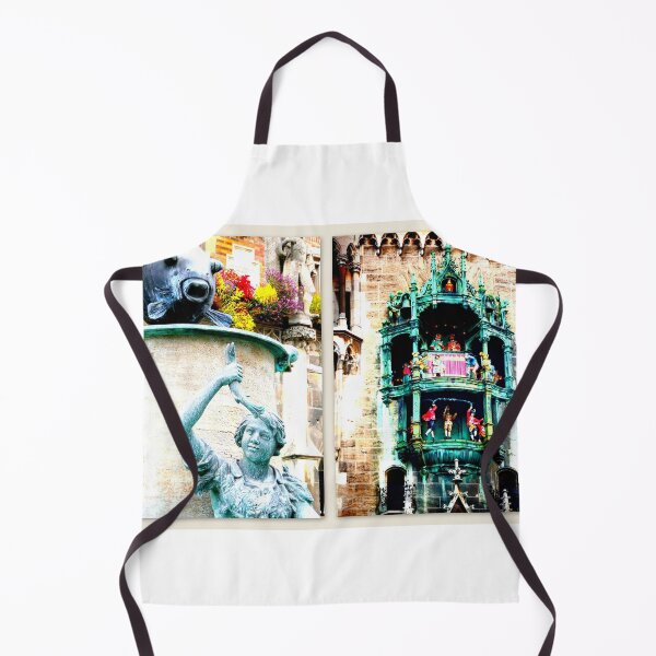 Item preview, Fischbrunnen und Glockenspiel München Marienplatz designed and sold by angel1.