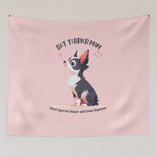 Item preview, Rat Terrier Mom – Chief squirrel chaser and treat dispenser designed and sold by 18tokwa.