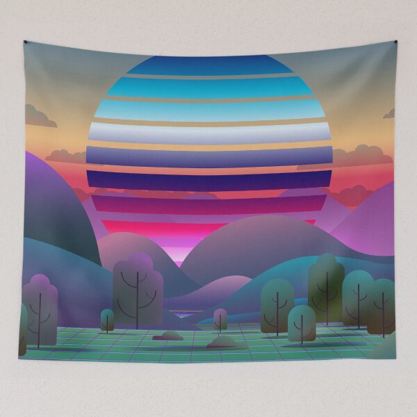Item preview, Horizon Synthwave designed and sold by MaiZephyr.