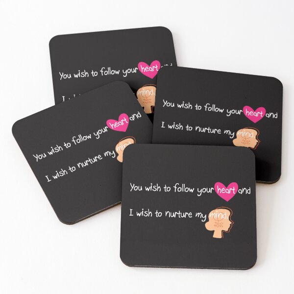 Item preview, Heart and mind designed and sold by Tendência Ninja.