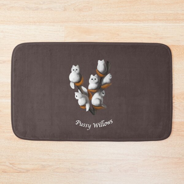 Item preview, Pussy Willow kittens acrylic painting designed and sold by Funsize-Art.