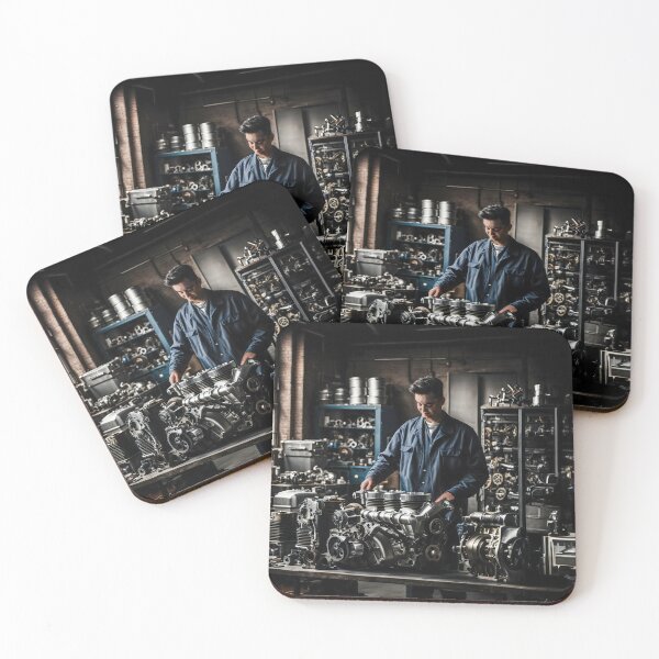 Item preview, The Happy Engineer designed and sold by PictureNZ.