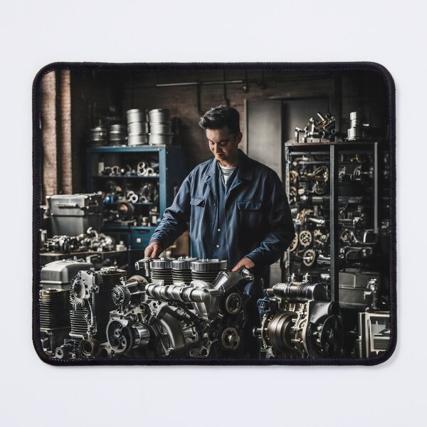 Item preview, The Happy Engineer designed and sold by PictureNZ.