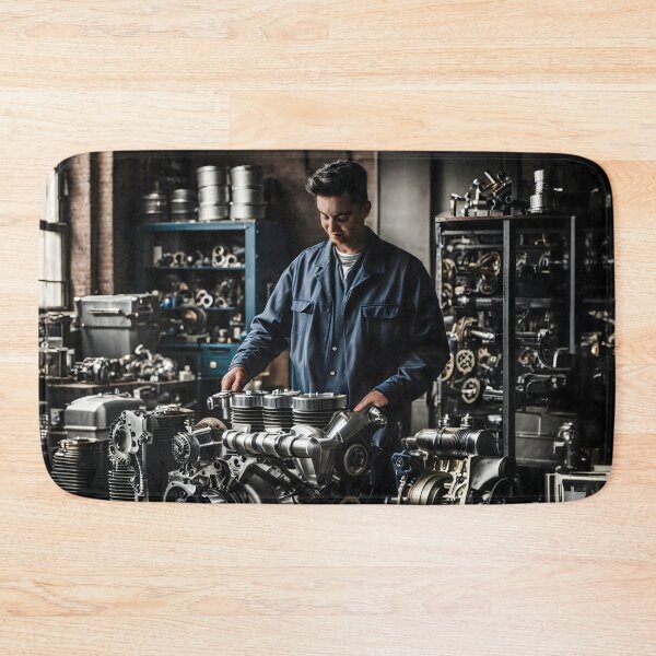 Item preview, The Happy Engineer designed and sold by PictureNZ.