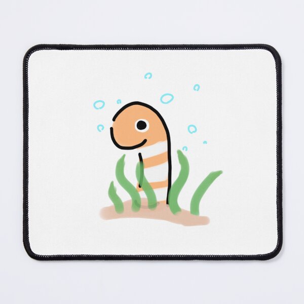 Item preview, Garden Eel doodle designed and sold by FlowMinnow.