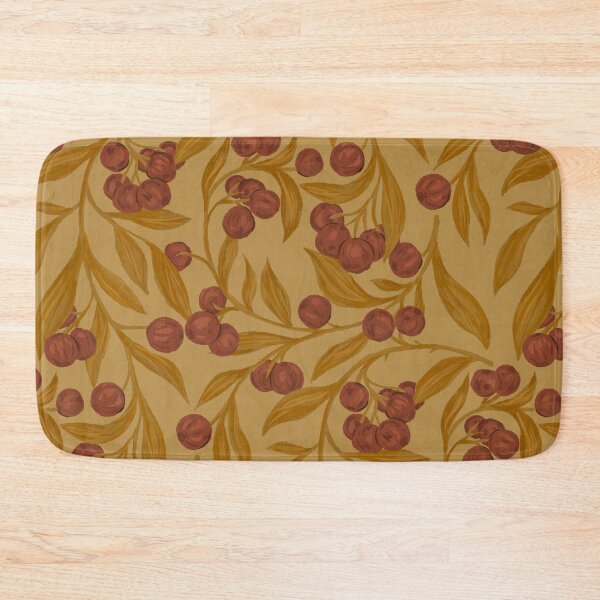 Item preview, Rustic Red Berries Pattern - Cottage Cabin designed and sold by rnmarts.