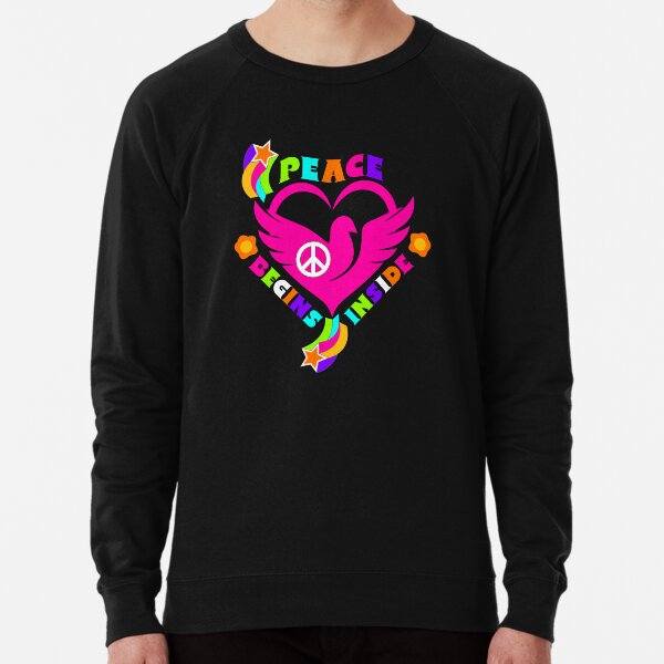 Item preview, Peace Begins Inside Dove Heart designed and sold by 2HivelysArt.