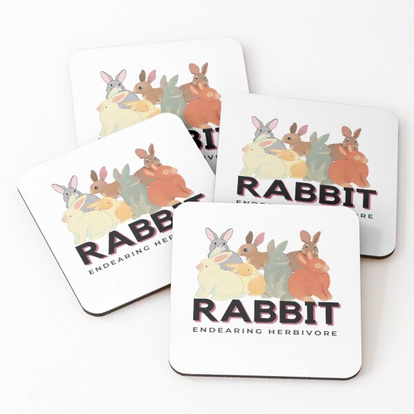 Item preview, Rabbit, Endearing Herbivore designed and sold by Kimmi graphics.