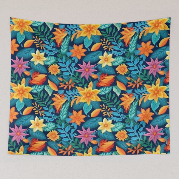 Item preview, COLORFUL FLOWERS designed and sold by WanwisaChuenlom.