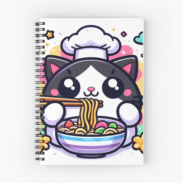 Item preview, Cat Eating Ramen.#1  designed and sold by ponggun.