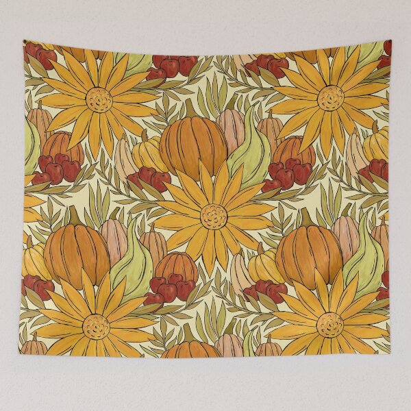 Item preview, Autumn Harvest - Pumpkins, Fruits, Apples, Sunflowers designed and sold by rnmarts.