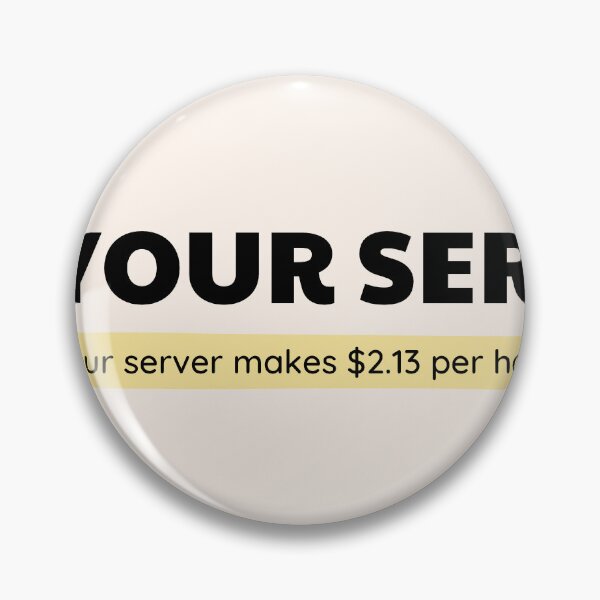 Item preview, TIP. YOUR. SERVER. designed and sold by Akerman16.