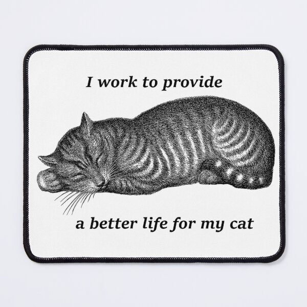 Item preview, Better life for your cat designed and sold by BricksDomain.