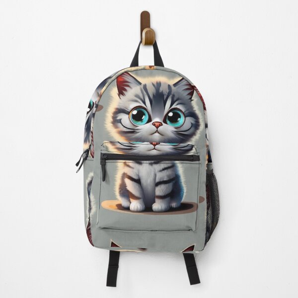 Item preview, Kawaii cute kitten black and white designed and sold by FenwickDesign99.