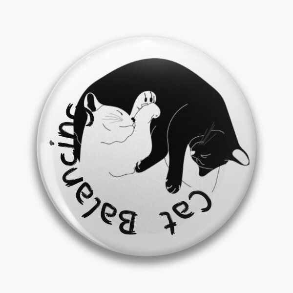 Item preview, Cats Yin Yang Balancing  designed and sold by IdyllicSdeZign.
