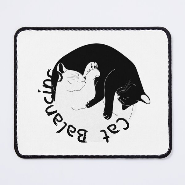 Item preview, Cats Yin Yang Balancing designed and sold by IdyllicSdeZign.