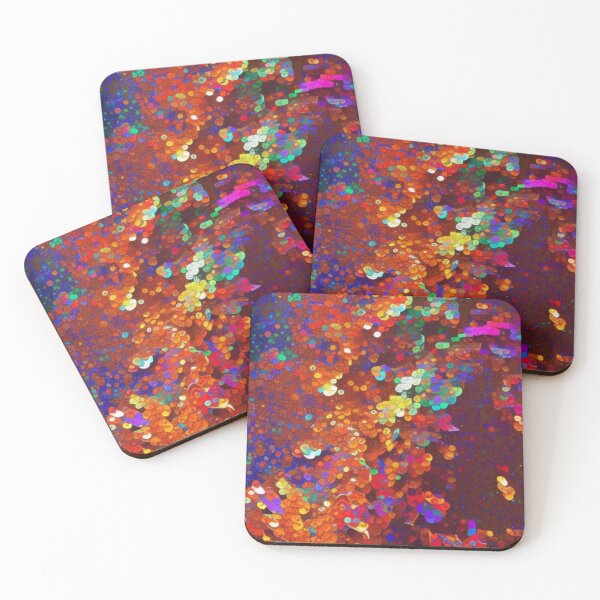 Item preview, Abstract Colorful Sequins Pattern designed and sold by calibrit.