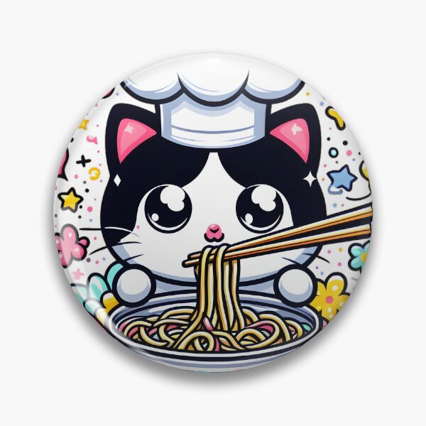 Item preview, Cat Eating Ramen.#2 designed and sold by ponggun.