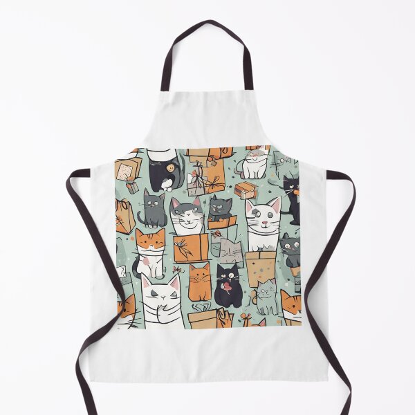 Item preview, cats gift wrapping paper digital paper designed and sold by pig2u.