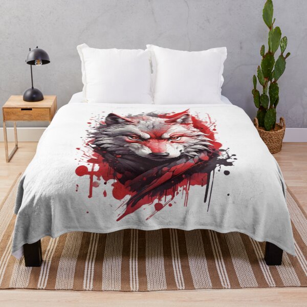 Item preview, Wild Red Wolf designed and sold by NaturalDream.