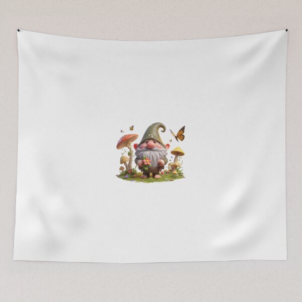 Item preview, Forest gnome in nature fairy tale designed and sold by architecturephd.
