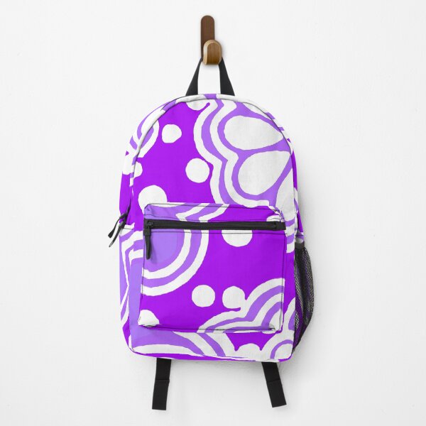 Item preview, TWO TONED PURPLE ABSTRACT PATTERNS WHITE ART designed and sold by sharlesart.