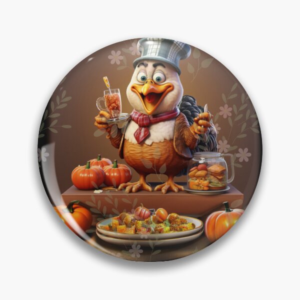 Aperçu de l'œuvre Mon premier T-shirt classique de Thanksgiving pour toutes les réunions de famille lors d'un dîner en dinde. créée et vendue par CreativeThai.