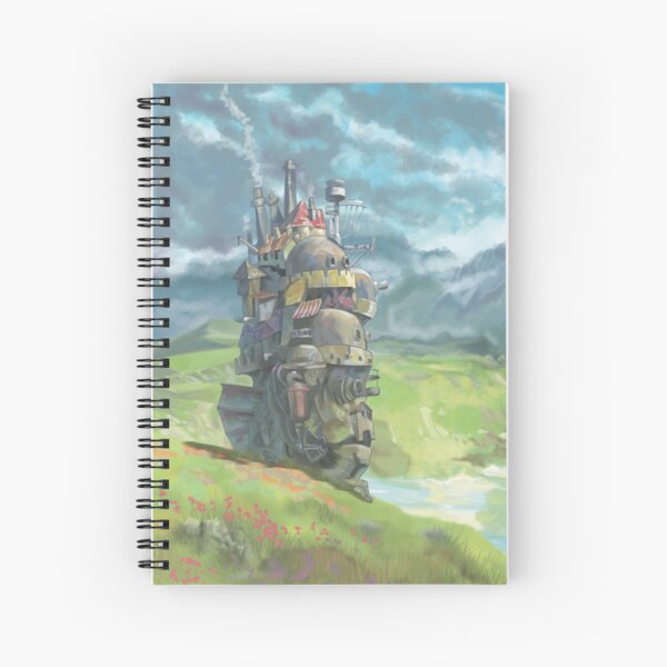 Aperçu de l'œuvre Paysage du château ambulant de Howl créée et vendue par AnimeArtifacts.