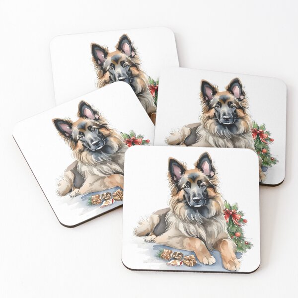 Item preview, Happy Howlidays Belgian Tervuren Pet Boarding Corporate Christmas designed and sold by Cawaiico.