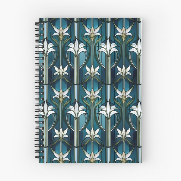 Item preview, Geometric line white lily and green tone designed and sold by Jinnapat.