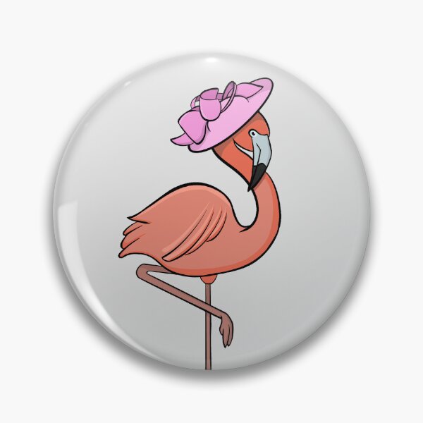 Item preview, Flamingo in a Fascinator designed and sold by Indoctrine Design.