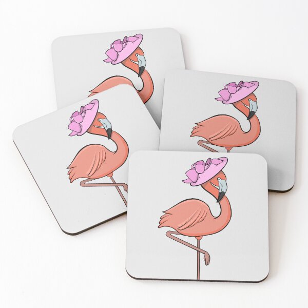 Item preview, Flamingo in a Fascinator designed and sold by Indoctrine Design.