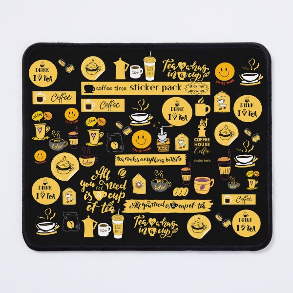 Item preview, coffee time sticker, stick me anywere designed and sold by zzzozzo.