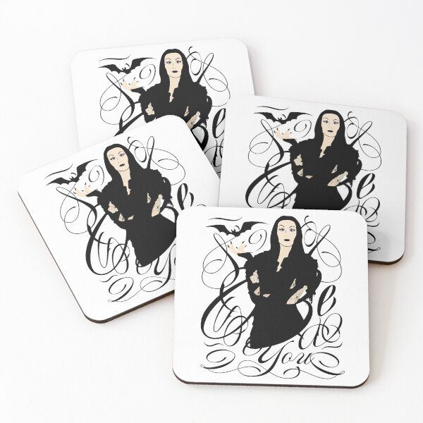Item preview, Morticia Addams t-shirt design designed and sold by DGVO.