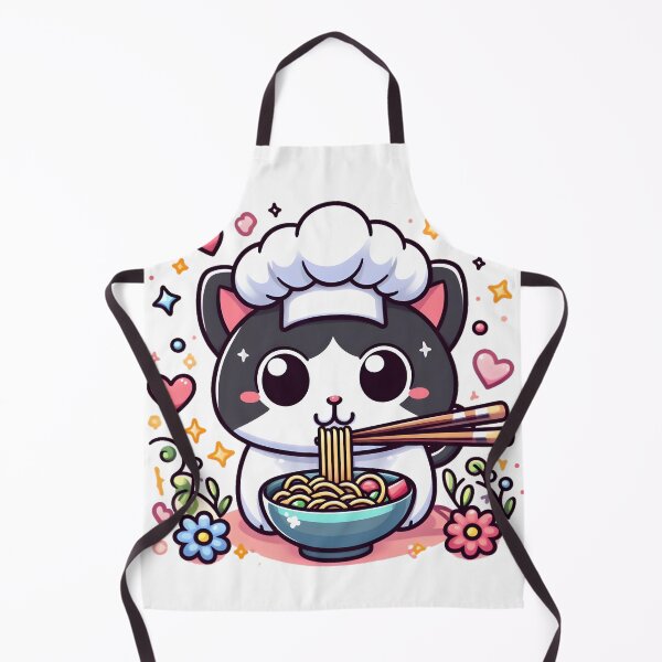 Item preview, Cat Eating Ramen.#3 designed and sold by ponggun.
