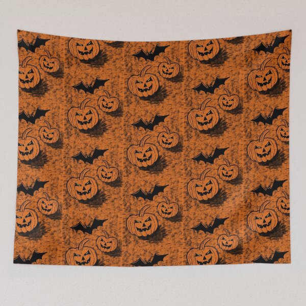 Item preview, Halloween Pumpkin Mischief designed and sold by GardenDreaming.