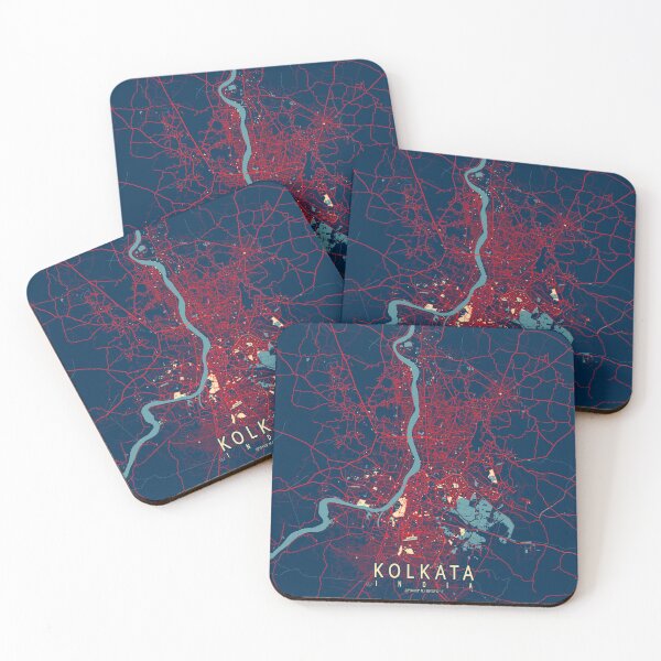 Item preview, Kolkata City Map of India - Hope designed and sold by deMAP.
