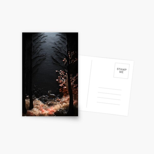 Item preview, A forest scene crafted from felt fabric designed and sold by Steph Jordan.