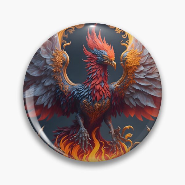 Item preview, "Resplendent Revival: The Thai-Style Phoenix, a Remarkably Realistic Artwork" designed and sold by Best-Art-32.