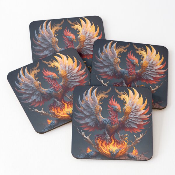 Item preview, "Resplendent Revival: The Thai-Style Phoenix, a Remarkably Realistic Artwork" designed and sold by Best-Art-32.