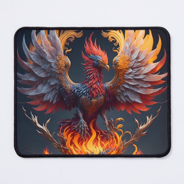 Item preview, "Resplendent Revival: The Thai-Style Phoenix, a Remarkably Realistic Artwork" designed and sold by Best-Art-32.