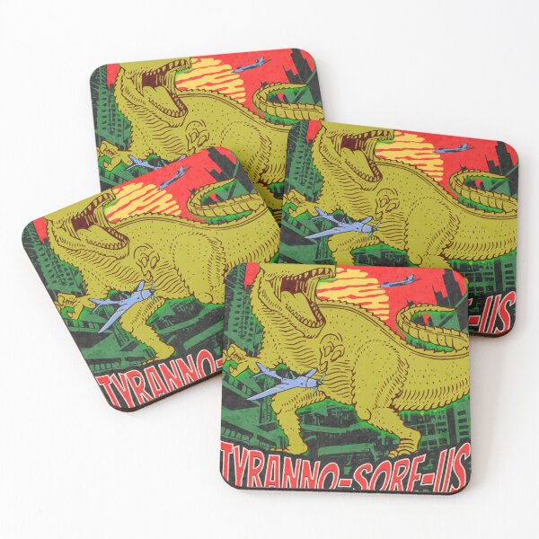 Item preview, Funny T-Rex Rampages in The City designed and sold by CyberYogi.