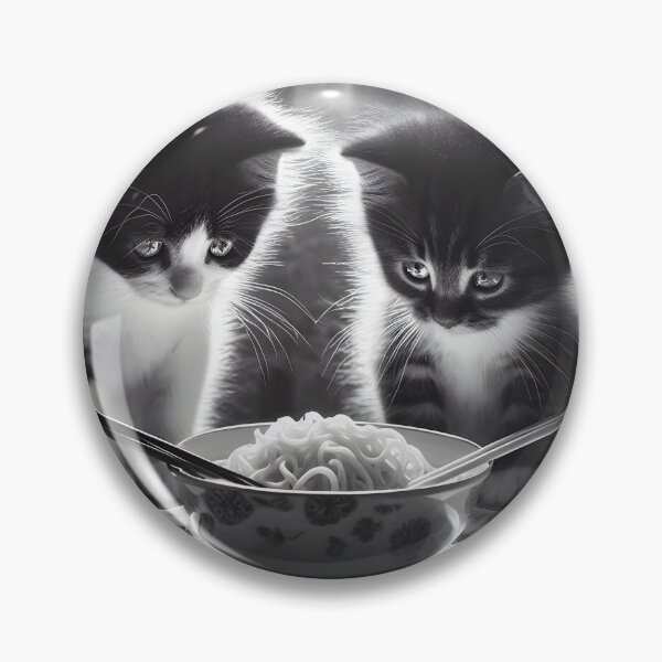 Item preview, Cat eating ramen.#4 designed and sold by ponggun.