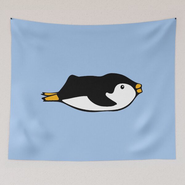 Item preview, Swimming Penguin designed and sold by elledeegee.