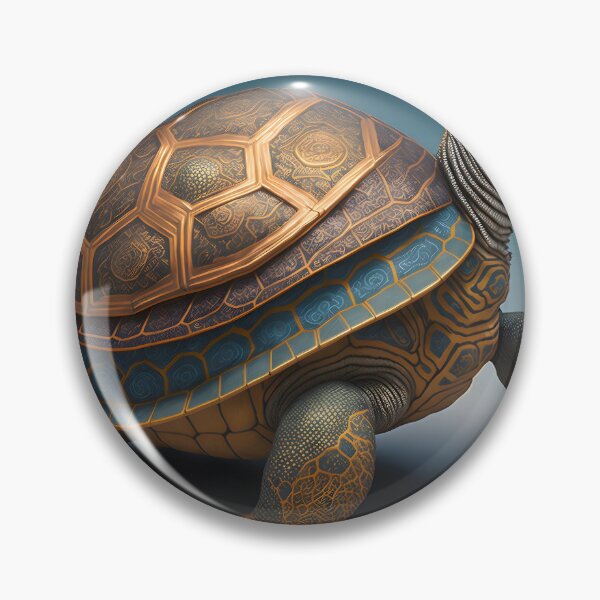 Item preview, "Exquisite Realism: A Thai Turtle Adorned with Decorative Motifs" designed and sold by Best-Art-32.