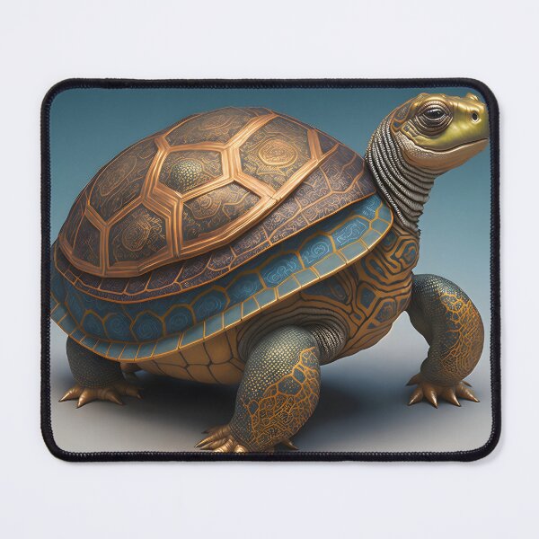 Item preview, "Exquisite Realism: A Thai Turtle Adorned with Decorative Motifs" designed and sold by Best-Art-32.