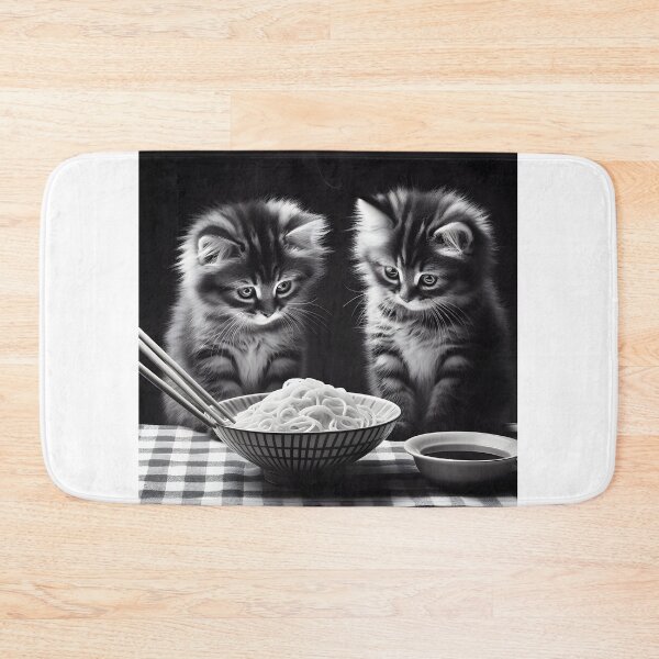 Item preview, Cat eating ramen.#5 designed and sold by ponggun.